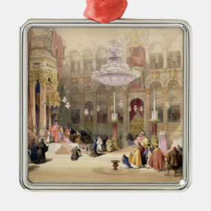 Greek Church of the Holy Sepulchre, Jerusalem, Apr Metal Ornament