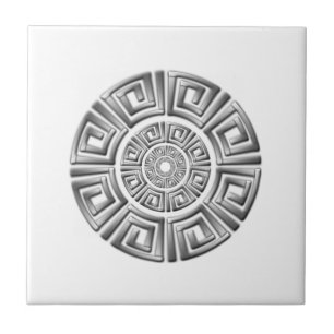 Greek Circle Drawing Tile