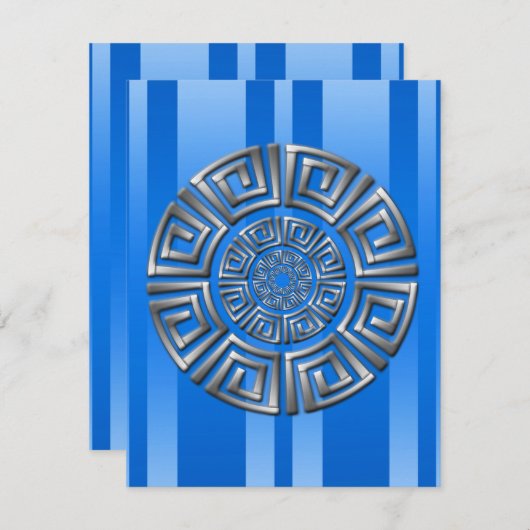 Greek Circle Motif (Front/Back)