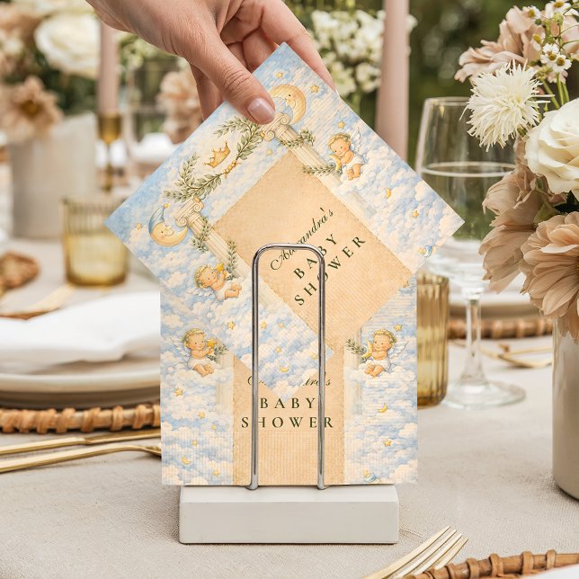 Greek Classic Columns Baby Shower Napkins (Creator Uploaded)