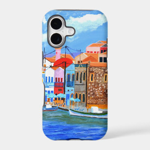Greek coast iPhone 17 case