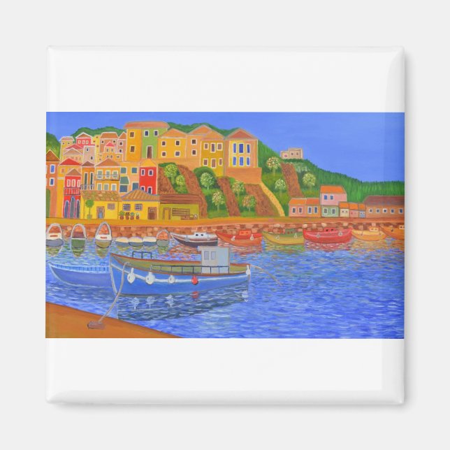 Greek Coast Magnet (Front)