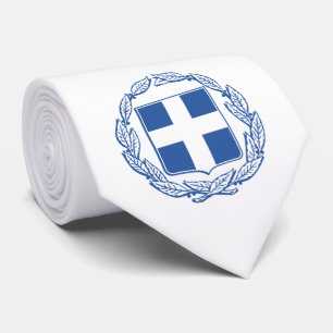 Greek Coat of Arms Neck Tie