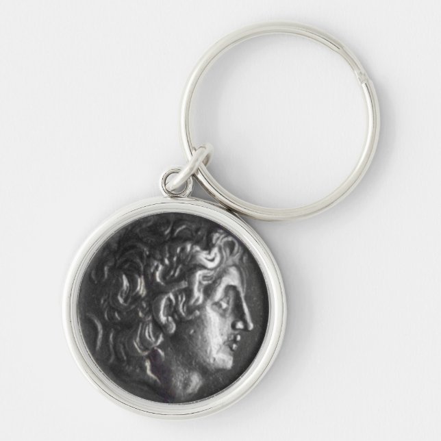 Greek Coin Keychain (Front)