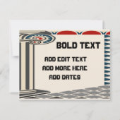 Greek Column, Bold Text, (Front)