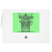 Greek Column Cards (Back Horizontal)