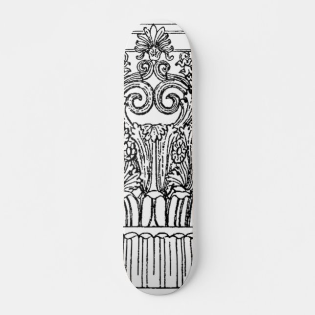 Greek Column Skateboard Deck (Front)
