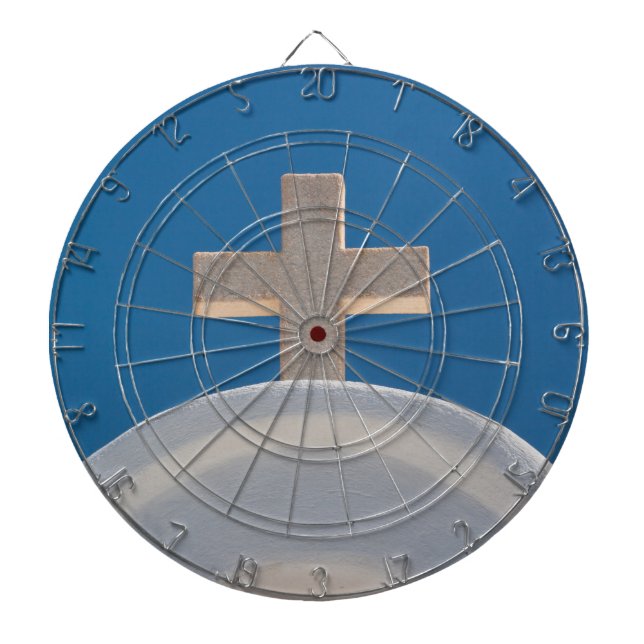 Greek Cross Dart Board (Front)