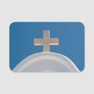 Greek Cross Name Tag