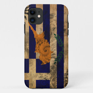 Greek Cyprus Flag iPhone 11 Case