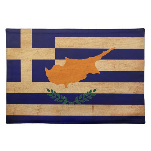 Greek Cyprus Flag Placemat