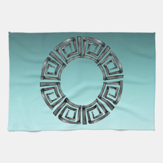 Greek Design Kitchen Towel