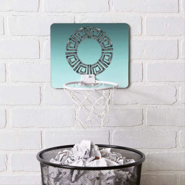 Greek Design Mini Basketball Hoop (In Situ)
