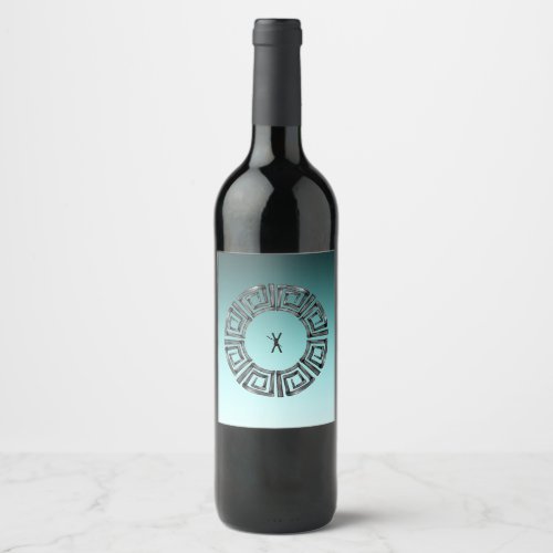 Greek Design Wine Label