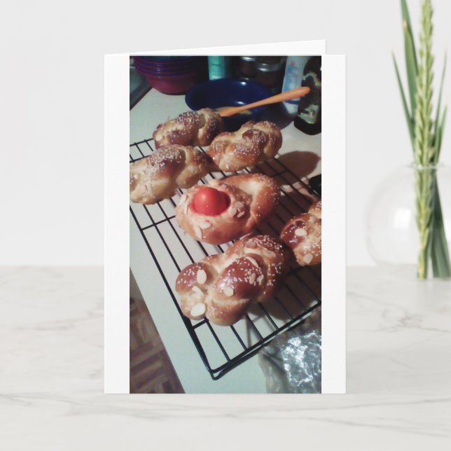 Greek Easter Holiday Card (Front)