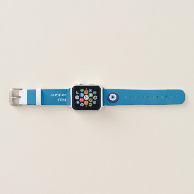 Greek Evil Eye Apple Watch Band Zazzle