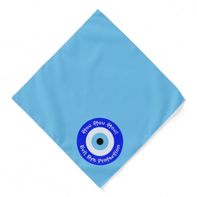 Greek Evil Eye Bandana (Front)