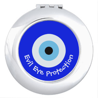 Greek Evil Eye Compact Mirror