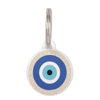 Greek Evil Eye In Greek Key