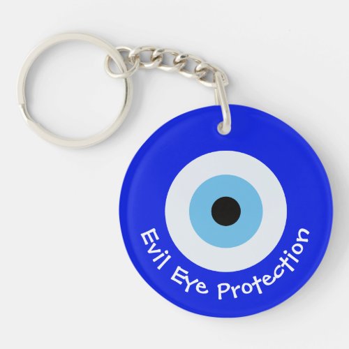 Greek Evil Eye Keychain