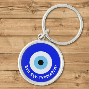 Greek Evil Eye Keychain