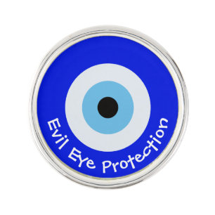 Greek Evil Eye Lapel Pin