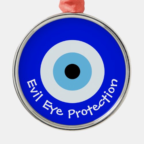 Greek Evil Eye Metal Ornament