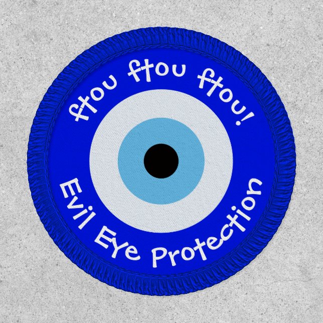 Greek Evil Eye Patch (Front)