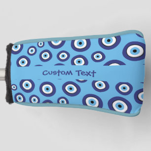 Greek Evil Eye Pattern Golf Head Cover