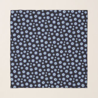 Greek Evil Eye Pattern Scarf
