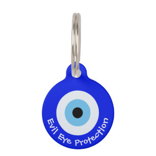 Greek Evil Eye Pet ID Tag
