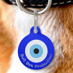Greek Evil Eye Pet ID Tag