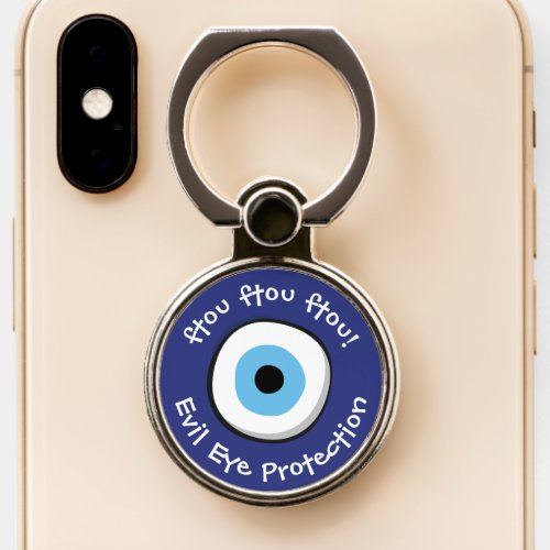 Greek Evil Eye Phone Ring Stand