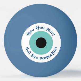 Greek Evil Eye Ping Pong Ball