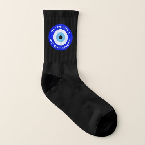 Greek Evil Eye Socks