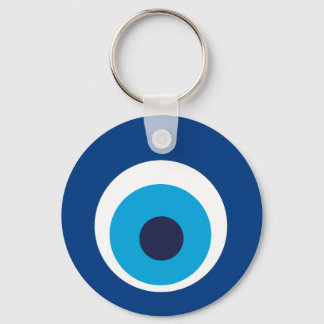 greek eye keychain