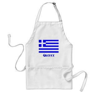 Greek Flag Adult Apron
