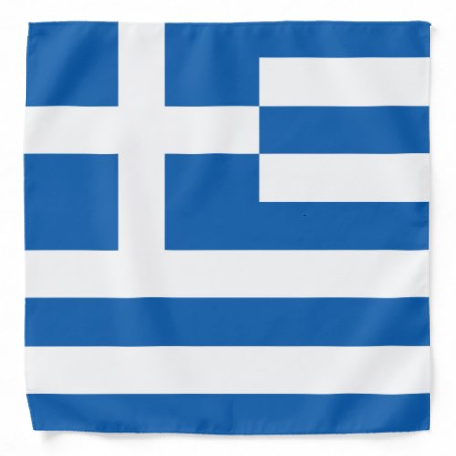 Greek flag bandanas