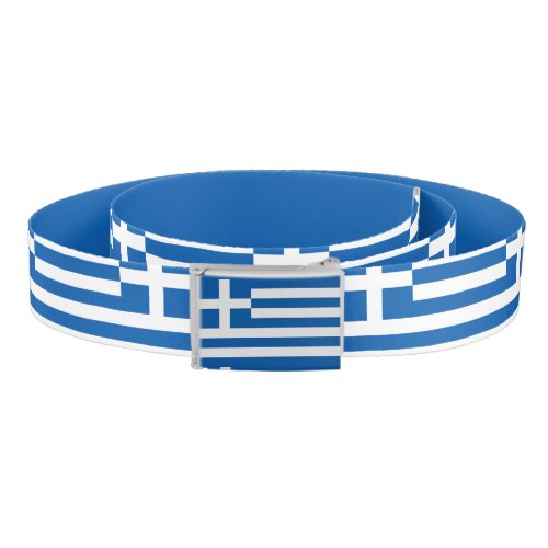 Greek flag belt