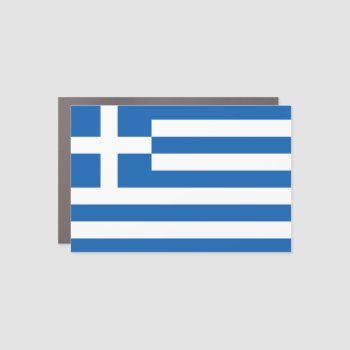 Greek Flag Car Magnet by maxiharmony at Zazzle