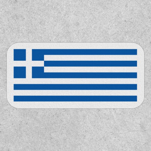 Greek Flag Flag of Greece Patch