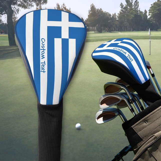 Greek Flag Golf Head Cover (Creator Uploaded)