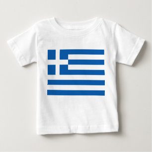 Greek Flag (Greece) Baby T-Shirt