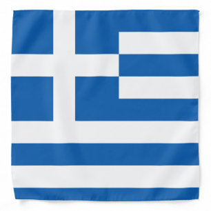 Greek Flag (Greece) Bandana