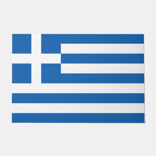 Greek Flag Greece Doormat