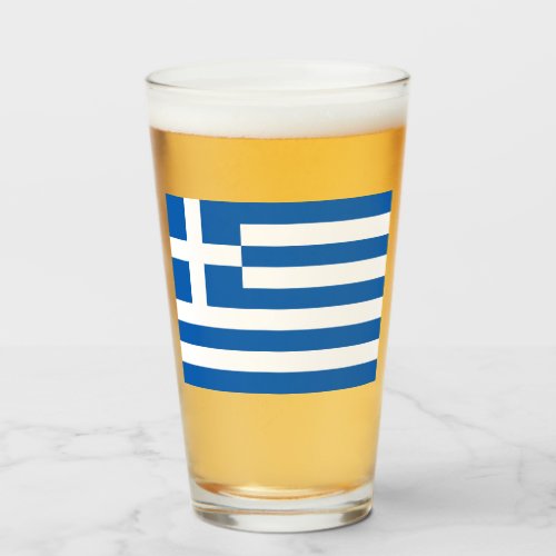 Greek Flag Greece Glass