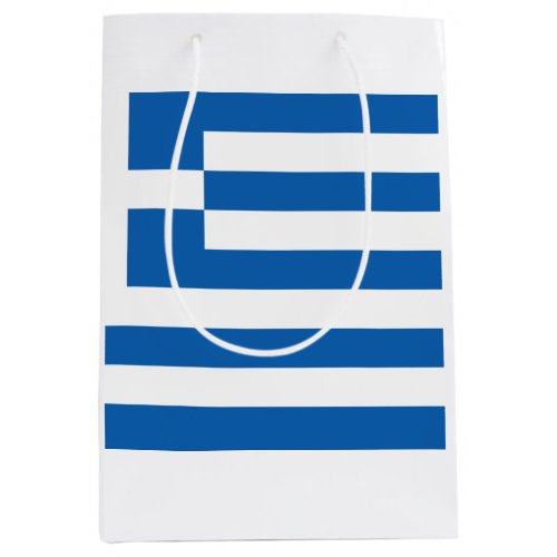 Greek Flag Greece Medium Gift Bag