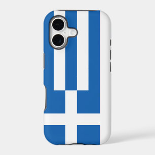Greek Flag iPhone 17 Case