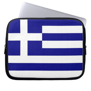 Greek Flag Laptop Sleeve