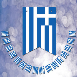 Greek Flag & Party Greece Banners / Weddings